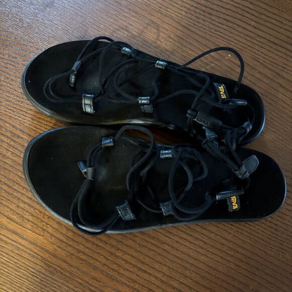 Teva Women's Voya Infinity Sandal, Black, US9 - Picture 5 of 5